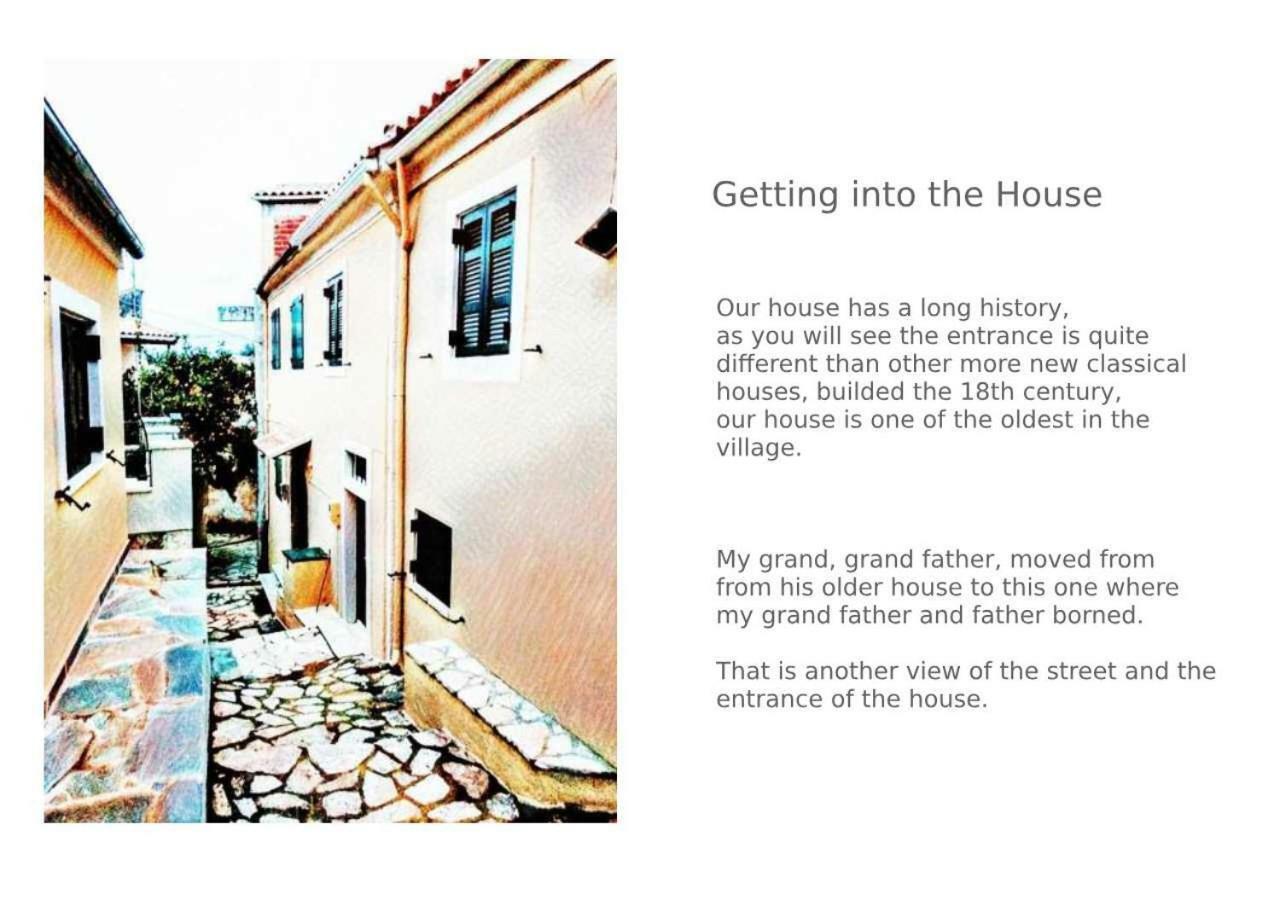 Country Traditional House In Corfu Village, Greece Sinarádes Exteriér fotografie